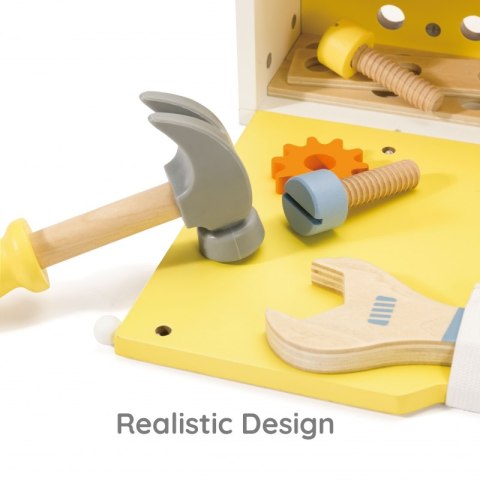CLASSIC WORLD Wooden Tool Set Box 15 pcs. CLASSIC WORLD Wooden Tool Set Box 15 pcs.
