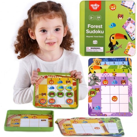 TOOKY TOY Gra Sudoku Dla Dzieci Wersja Las TOOKY TOY Gra Sudoku Dla Dzieci Wersja Las