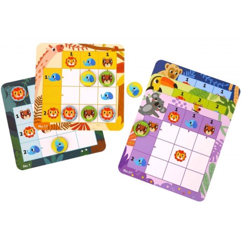 TOOKY TOY Gra Sudoku Dla Dzieci Wersja Las TOOKY TOY Gra Sudoku Dla Dzieci Wersja Las