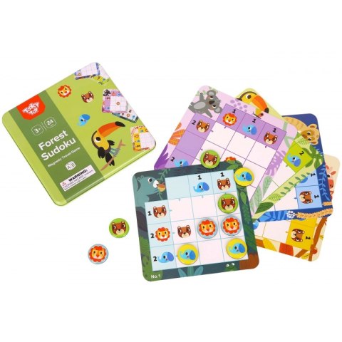 TOOKY TOY Gra Sudoku Dla Dzieci Wersja Las TOOKY TOY Gra Sudoku Dla Dzieci Wersja Las