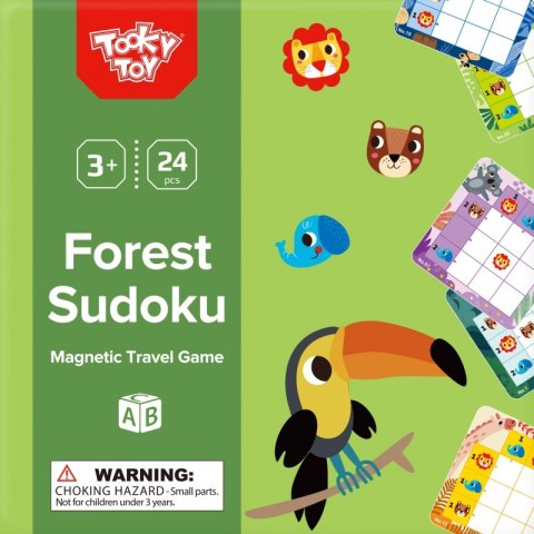 TOOKY TOY Gra Sudoku Dla Dzieci Wersja Las TOOKY TOY Gra Sudoku Dla Dzieci Wersja Las