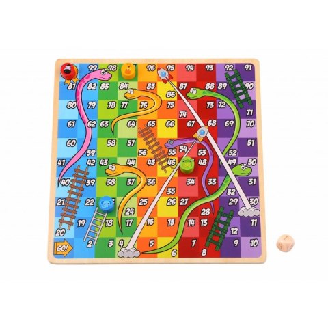TOOKY TOY Gry Planszowe Logiczne 2w1 Ludo Chińczyk + Uwolnij Zwierzątka TOOKY TOY Gry Planszowe Logiczne 2w1 Ludo Chińczyk + Uwolnij Zwierzątka
