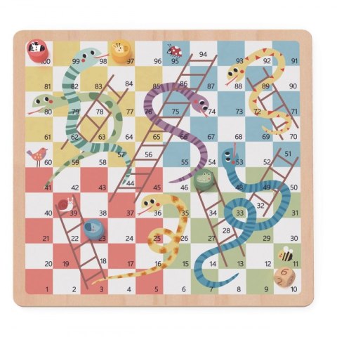 TOOKY TOY Gry Planszowe Logiczne 2w1 Ludo Chińczyk + Uwolnij Zwierzątka TOOKY TOY Gry Planszowe Logiczne 2w1 Ludo Chińczyk + Uwolnij Zwierzątka