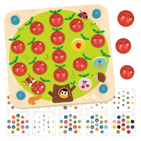 TOOKY TOY Memory Gra Pamięciowa Jabłuszka TOOKY TOY Memory Gra Pamięciowa Jabłuszka