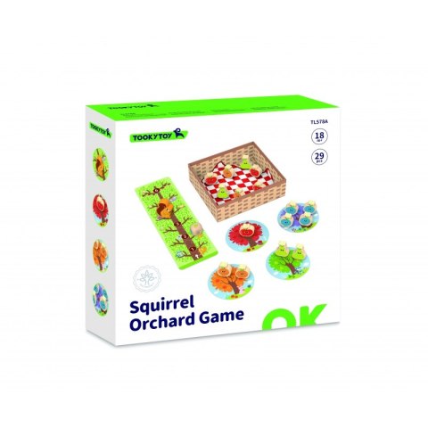 TOOKY TOY Wiewiórka w Sadzie Gra Planszowa Rodzinna TOOKY TOY Wiewiórka w Sadzie Gra Planszowa Rodzinna