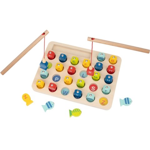 Tooky Toy Drewniana Gra Łowienie Rybek Nauka Literek 29 el. Tooky Toy Drewniana Gra Łowienie Rybek Nauka Literek 29 el.