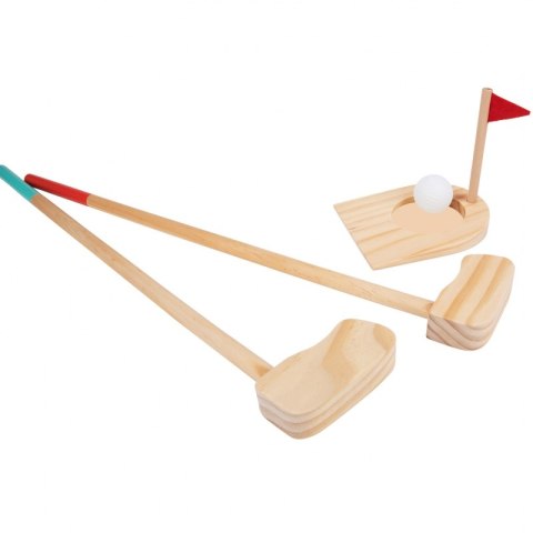 TOOKY TOY Drewniany Zestaw do Gry w Golfa dla 2 Osób 13 el. TOOKY TOY Drewniany Zestaw do Gry w Golfa dla 2 Osób 13 el.