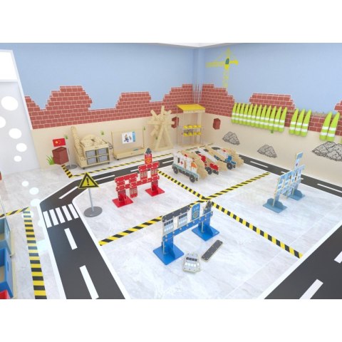 CLASSIC WORLD EDU Ogromne Klocki Konstrukcyjne Drewniane Zestaw Szpital Kościół Wieża 97 el. CLASSIC WORLD EDU Ogromne Klocki Konstrukcyjne Drewniane Zestaw Szpital Kościół Wieża 97 el.