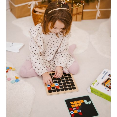 TOOKY TOY Mozaika Drewniana Układanka Montessori TOOKY TOY Mozaika Drewniana Układanka Montessori