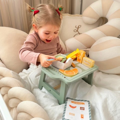 TOOKY TOY Zestaw Śniadaniowy z Tacą i Akcesoriami TOOKY TOY Zestaw Śniadaniowy z Tacą i Akcesoriami