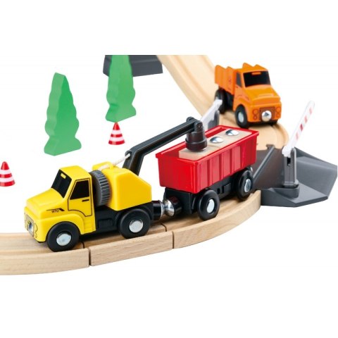 Tooky Toy Drewniana Konstrukcja Budowanie Drogi dla Pojazdów Budowlanych Tooky Toy Drewniana Konstrukcja Budowanie Drogi dla Pojazdów Budowlanych