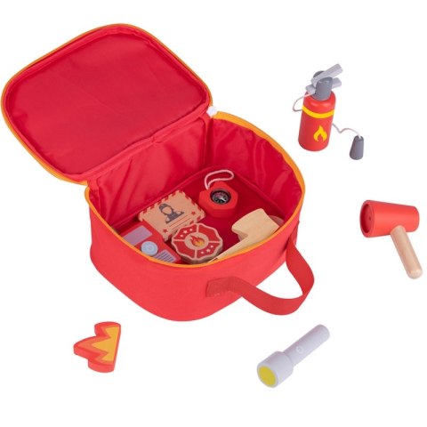 TOOKY TOY Zestaw Małego Strażaka dla Dzieci 11 el. TOOKY TOY Zestaw Małego Strażaka dla Dzieci 11 el.
