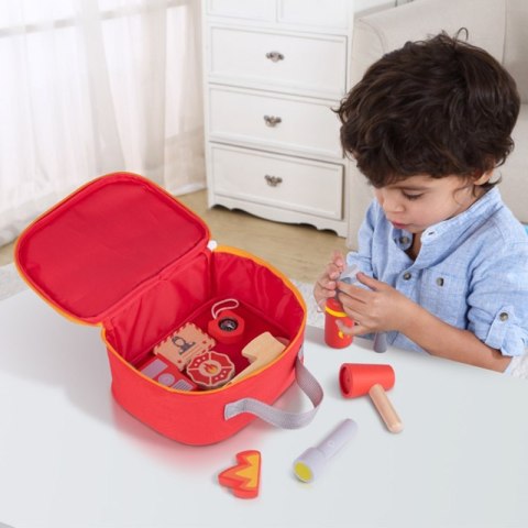 TOOKY TOY Zestaw Małego Strażaka dla Dzieci 11 el. TOOKY TOY Zestaw Małego Strażaka dla Dzieci 11 el.