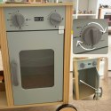 WOOPIE GREEN Duży Wielofunkcyjny Sklepik 5w1 Stragan Supermarket Restauracja Kawiarnia Kuchnia 73 el