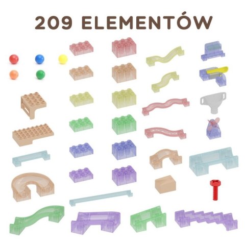 MASTERKIDZ Zestaw Konstrukcyjny Tor dla Piłek Tablica STEM 209elementów MASTERKIDZ Zestaw Konstrukcyjny Tor dla Piłek Tablica STEM 209elementów