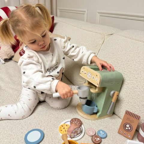 WOOPIE GREEN Drewniany Ekspres do Kawy Cukiernia Barista 25 el. WOOPIE GREEN Drewniany Ekspres do Kawy Cukiernia Barista 25 el.
