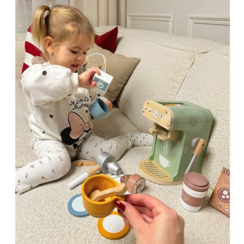 WOOPIE GREEN Drewniany Ekspres do Kawy Cukiernia Barista 25 el. WOOPIE GREEN Drewniany Ekspres do Kawy Cukiernia Barista 25 el.