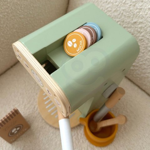 WOOPIE GREEN Drewniany Ekspres do Kawy Cukiernia Barista 25 el. WOOPIE GREEN Drewniany Ekspres do Kawy Cukiernia Barista 25 el.