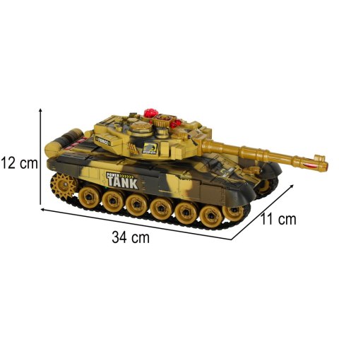 Czołgi zdalnie sterowane na pilota RC War Tank 9993 2,4GHz zestaw 2 sztuk Czołgi zdalnie sterowane na pilota RC War Tank 9993 2,4GHz zestaw 2 sztuk