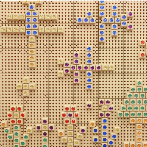 MASTERKIDZ Drewniana Tablica STEM Wolnostojąca XXL w Kształcie Domu + Akcesoria MASTERKIDZ Drewniana Tablica STEM Wolnostojąca XXL w Kształcie Domu + Akcesoria