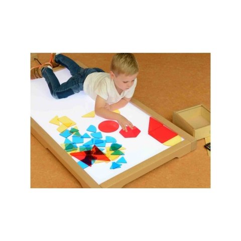 MASTERKIDZ Kwadratowy Panel Świetlny LED Kolorowy + Zestaw Akcesoriów MASTERKIDZ Kwadratowy Panel Świetlny LED Kolorowy + Zestaw Akcesoriów