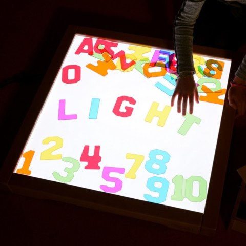 MASTERKIDZ Panel Skrzynia LED Sensoryczna + Klocki Montessori Mozaika 140 el. MASTERKIDZ Panel Skrzynia LED Sensoryczna + Klocki Montessori Mozaika 140 el.