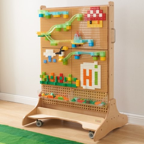 MASTERKIDZ Zestaw Klocków Konstrukcyjnych STEM 135 el. z Nakładką na Panel 4 szt. MASTERKIDZ Zestaw Klocków Konstrukcyjnych STEM 135 el. z Nakładką na Panel 4 szt.