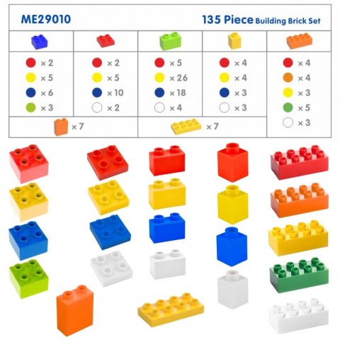 MASTERKIDZ Zestaw Klocków Konstrukcyjnych STEM 135 el. z Nakładką na Panel 4 szt. MASTERKIDZ Zestaw Klocków Konstrukcyjnych STEM 135 el. z Nakładką na Panel 4 szt.