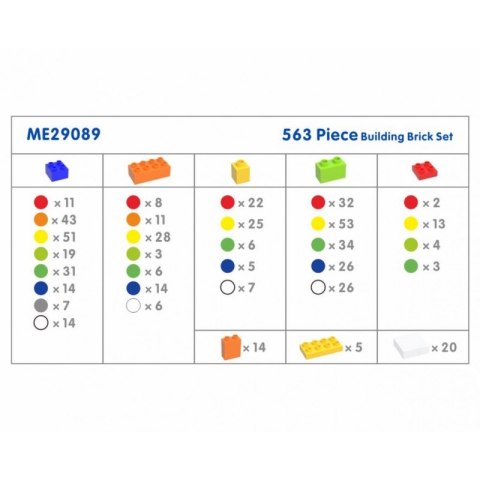 MASTERKIDZ Zestaw Klocków Konstrukcyjnych STEM 563 el. z Nakładkami na Panel 4 szt. MASTERKIDZ Zestaw Klocków Konstrukcyjnych STEM 563 el. z Nakładkami na Panel 4 szt.