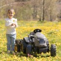 SMOBY Traktor XXL Szary na Pedały z Przyczepką