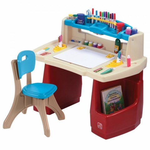 STEP2 Biurko z Krzesełkiem Kącik plastyczny edukacyjny Delux STEP2 Biurko z Krzesełkiem Kącik plastyczny edukacyjny Delux