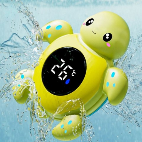 WOOPIE BABY Termometr do Kąpieli 2w1 Mierzenia Temperatury Wody i Pomieszczenia Żółwik WOOPIE BABY Termometr do Kąpieli 2w1 Mierzenia Temperatury Wody i Pomieszczenia Żółwik
