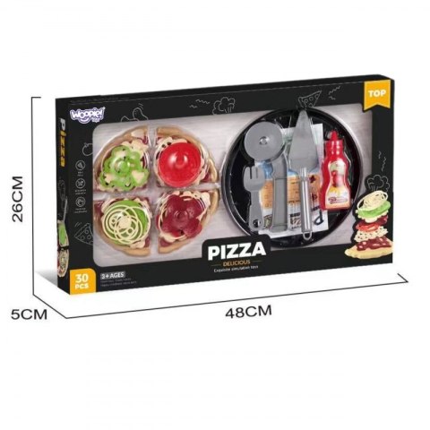 WOOPIE Pizza do Krojenia Zestaw XL Restauracja 30 el. WOOPIE Pizza do Krojenia Zestaw XL Restauracja 30 el.