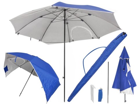 Parasol namiot plażowy ogrodowy składany duży XXL 213cm Parasol namiot plażowy ogrodowy składany duży XXL 213cm