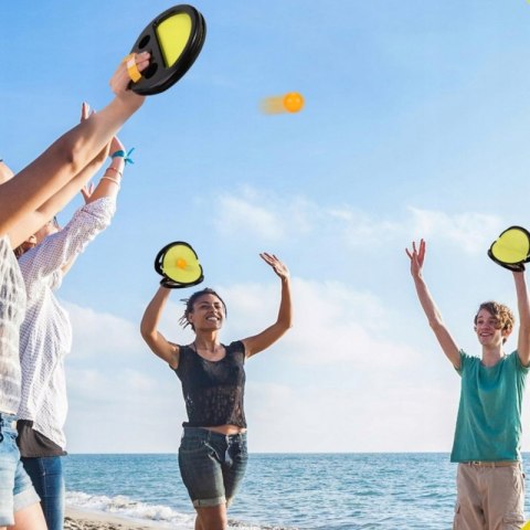 WOOPIE Catch Ball Gra Zręcznościowa Rzucaj Łap Paletka+ 2 Piłki WOOPIE Catch Ball Gra Zręcznościowa Rzucaj Łap Paletka+ 2 Piłki
