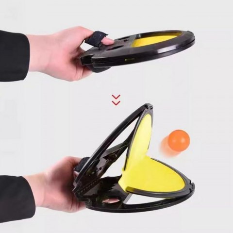 WOOPIE Catch Ball Gra Zręcznościowa Rzucaj Łap Paletka+ 2 Piłki WOOPIE Catch Ball Gra Zręcznościowa Rzucaj Łap Paletka+ 2 Piłki