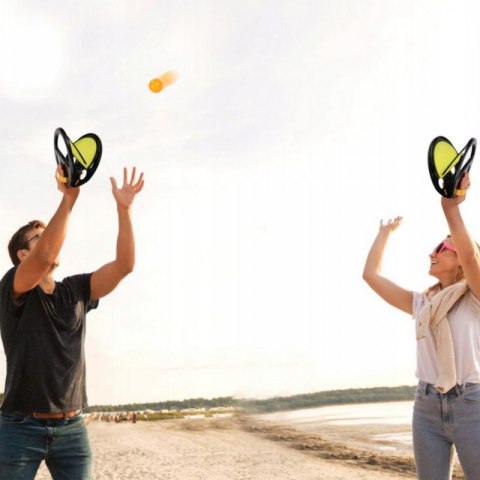 WOOPIE Catch Ball Gra Zręcznościowa Rzucaj Łap Paletka+ 2 Piłki WOOPIE Catch Ball Gra Zręcznościowa Rzucaj Łap Paletka+ 2 Piłki
