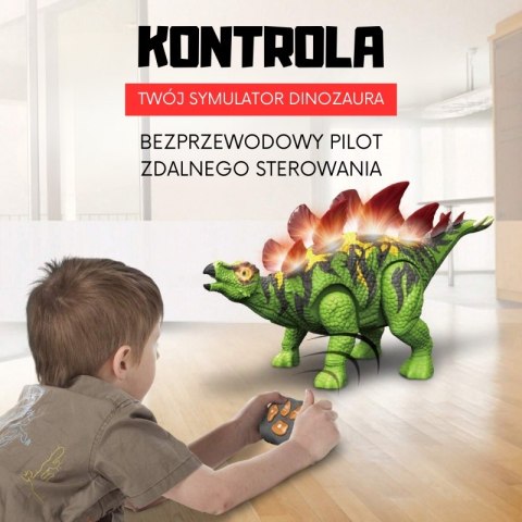 WOOPIE Dinozaur Zdalnie Sterowany RC Robot Stegozaur WOOPIE Dinozaur Zdalnie Sterowany RC Robot Stegozaur