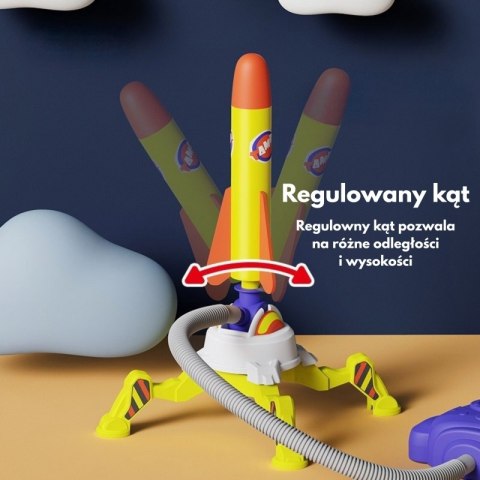 WOOPIE Podwójna Wyrzutnia Rakiet Piankowych 6 szt. WOOPIE Podwójna Wyrzutnia Rakiet Piankowych 6 szt.