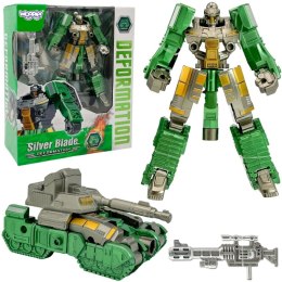 WOOPIE Robot Transformujący SILVER BLADE 2w1 Czołg