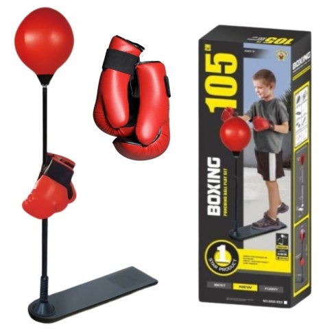 WOOPIE Zestaw Bokserski Stojąca Gruszka Regulowana 70-105 cm WOOPIE Zestaw Bokserski Stojąca Gruszka Regulowana 70-105 cm