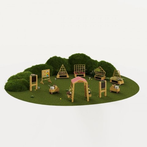 CLASSIC WORLD EDU Drewniana Brama Ogrodowa Pergola Kwietnik CLASSIC WORLD EDU Drewniana Brama Ogrodowa Pergola Kwietnik
