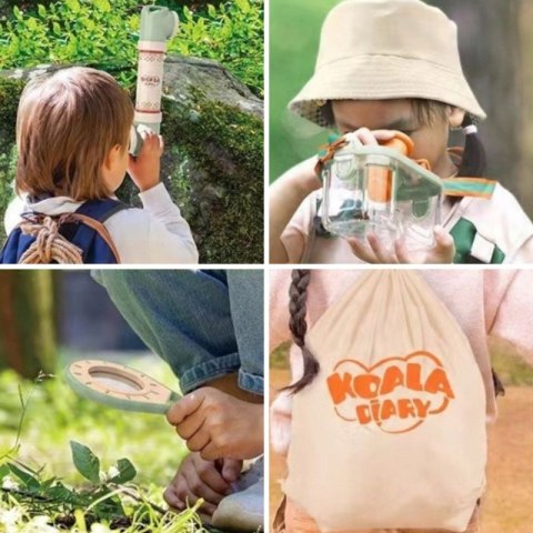 WOOPIE Discovery Zestaw Małego Odkrywcy Lornetka Kompas Siatka na Owady Motyle Latarka WOOPIE Discovery Zestaw Małego Odkrywcy Lornetka Kompas Siatka na Owady Motyle Latarka