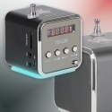 Radio akumulatorowe przenośne głośnik Bluetooth LCD TD-V26