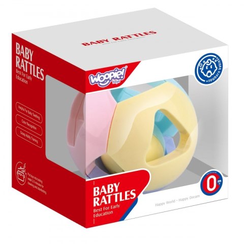 WOOPIE BABY Pastelowa Grzechotka Kula do Raczkowania 0m+ WOOPIE BABY Pastelowa Grzechotka Kula do Raczkowania 0m+
