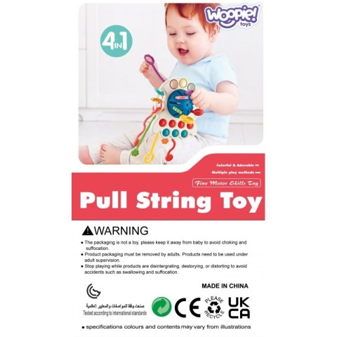 WOOPIE BABY Zabawka Sensoryczna Montessori Gryzak Wielofunkcyjny 0+ WOOPIE BABY Zabawka Sensoryczna Montessori Gryzak Wielofunkcyjny 0+