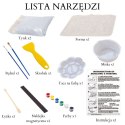 WOOPIE Zestaw Kreatywny z Farbami DIY Zrób Odlewy Gipsowe Figurki i Pomaluj - Zestaw Jednorożce