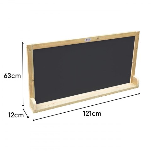 CLASSIC WORLD EDU Drewniana Tablica Dwustronna Kredowa- Magnetyczna Edukacyjna CLASSIC WORLD EDU Drewniana Tablica Dwustronna Kredowa- Magnetyczna Edukacyjna