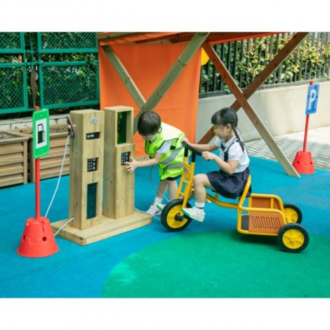 CLASSIC WORLD EDU Zestaw Dużych Znaków Drogowych 90cm - 8el CLASSIC WORLD EDU Zestaw Dużych Znaków Drogowych 90cm - 8el