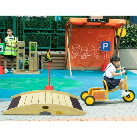 CLASSIC WORLD EDU Zestaw Dużych Znaków Drogowych 90cm - 8el CLASSIC WORLD EDU Zestaw Dużych Znaków Drogowych 90cm - 8el